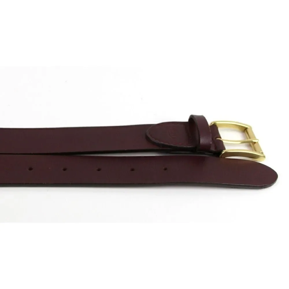 Crazy Horse BROWN GENUINE LEATHER 1 1/8